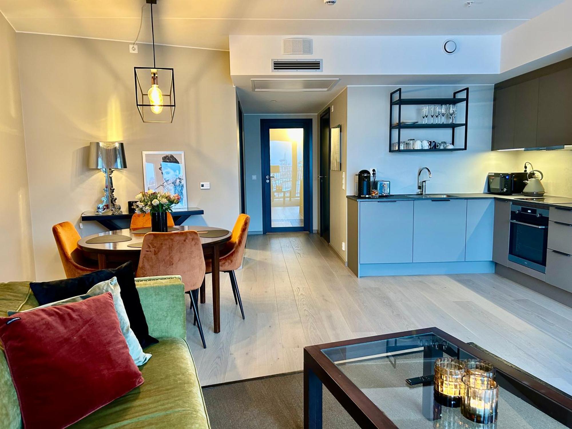 An Elegant And Modern Apartment In Bjorvika Oslo Zewnętrze zdjęcie